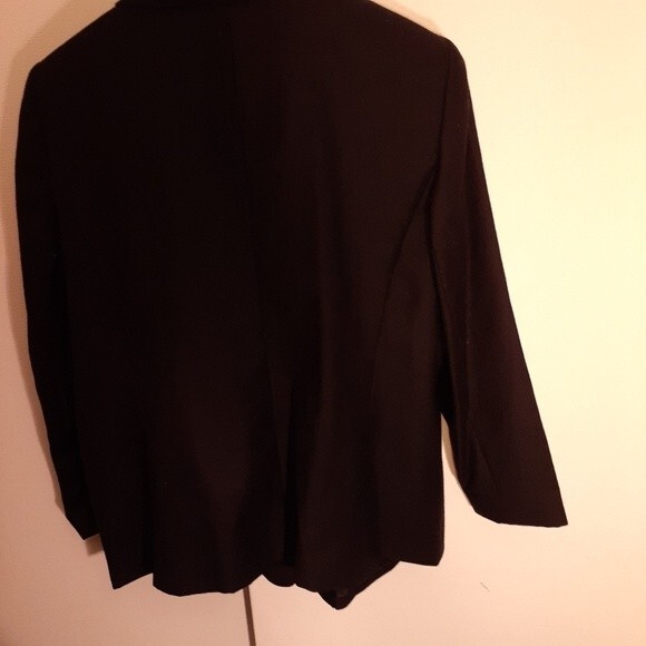 J. G. Hook black wool Blazer classic look 20p 20 p new nwot jacket career top - Picture 7 of 7